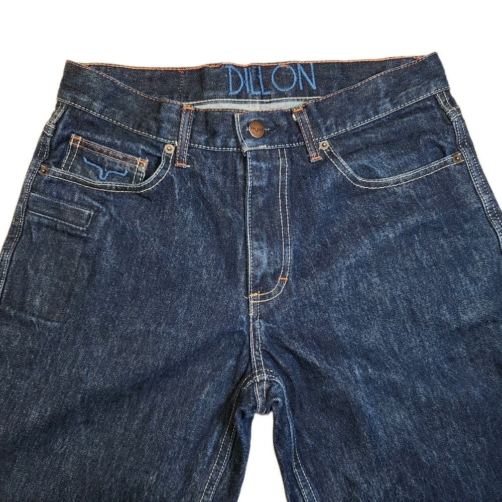 Kimes Ranch Dillon Jeans Mens 31x36 Made USA Relaxed Bootcut Western Cowboy EUC - Picture 5 of 13